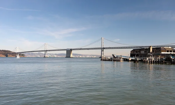 Ponte sulla baia di San Francisco — Foto Stock