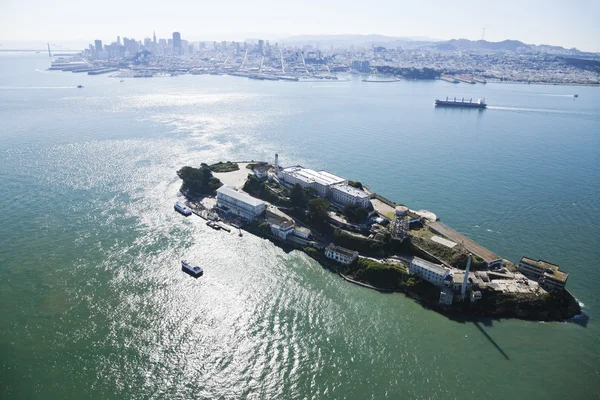 Cárcel de Alcatraz en San Francisco — Foto de Stock