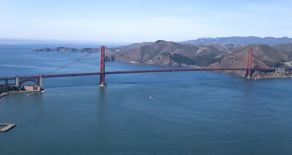 A Ponte Golden Gate Vista aérea — Fotografia de Stock