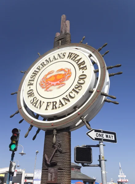 stock image SAN FRANCISCO, USA-OCTOBER 25: Fishermans Wharf of San Francisco