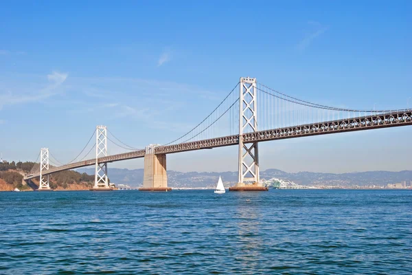 Hängebrücke aus Eichenholz in San Francisco nach Yerba Buena — Stockfoto