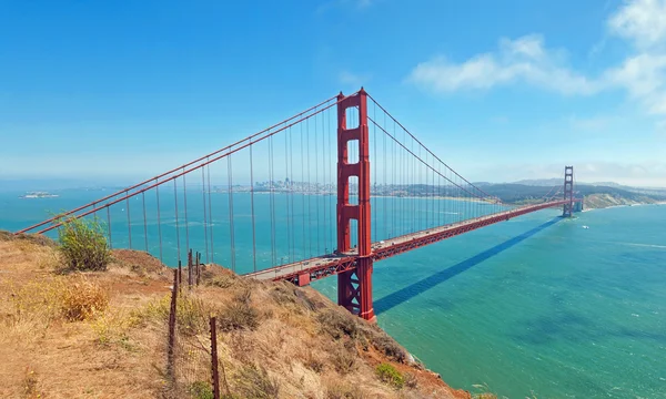 Η γέφυρα Γκόλντεν Γκέιτ στο Σαν Φρανσίσκο — Φωτογραφία Αρχείου
