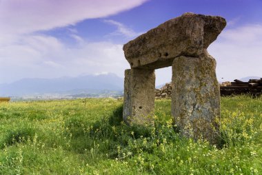 The Ruins of Laodicea a city of the Roman Empire in modern-day , Turkey,Pamukkale,Denizli.