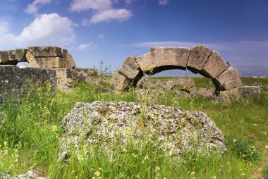 The Ruins of Laodicea a city of the Roman Empire in modern-day , Turkey,Pamukkale,Denizli.