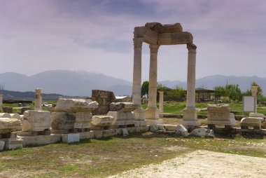 The Ruins of Laodicea a city of the Roman Empire in modern-day , Turkey,Pamukkale,Denizli.