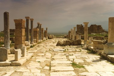 The Ruins of Laodicea a city of the Roman Empire in modern-day , Turkey,Pamukkale,Denizli.