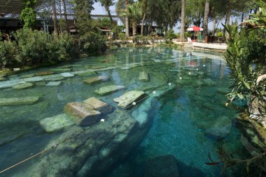 pamukkale, Türkiye antik havuz