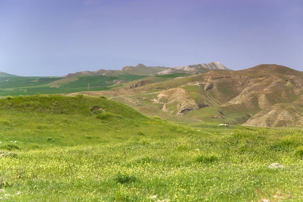 Άνοιξη βουνά στην Τουρκία, pamukkale, Λαοδικείας — Φωτογραφία Αρχείου