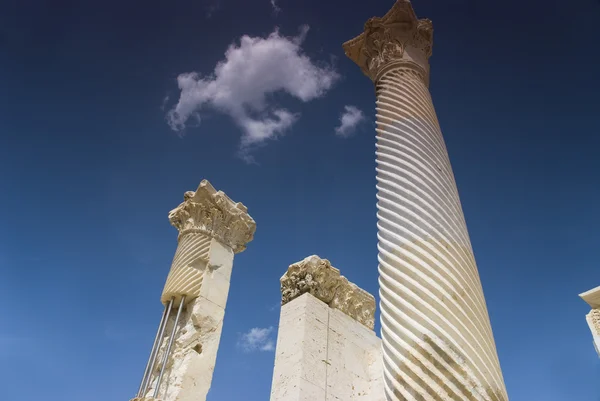 라오 디 게 아의 현대, 터키, 파묵칼레, 데 니 즐 리에서 로마 제국의 도시 유적. — 스톡 사진