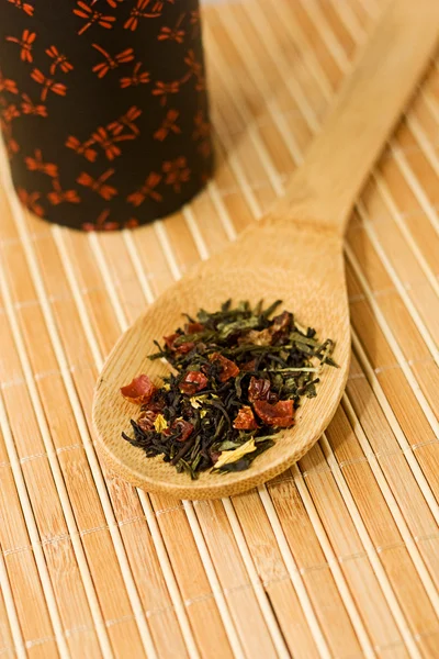 Herbata zielona z jagód. — Zdjęcie stockowe
