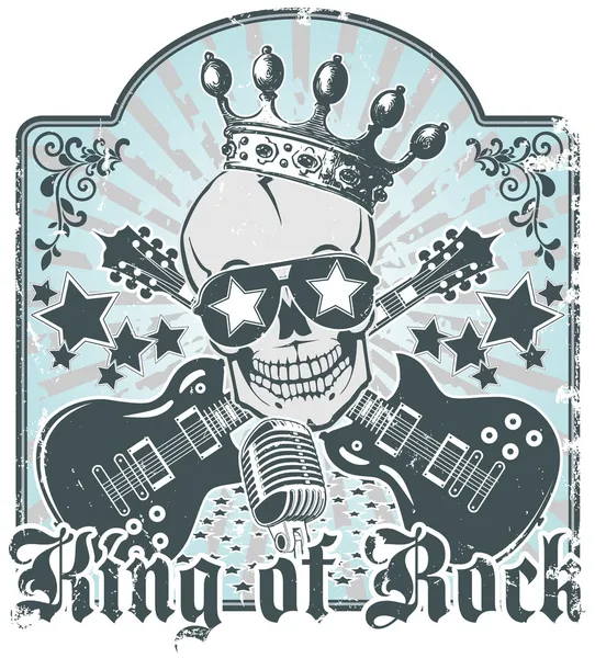 Rock n roll symbole 3 — Image vectorielle