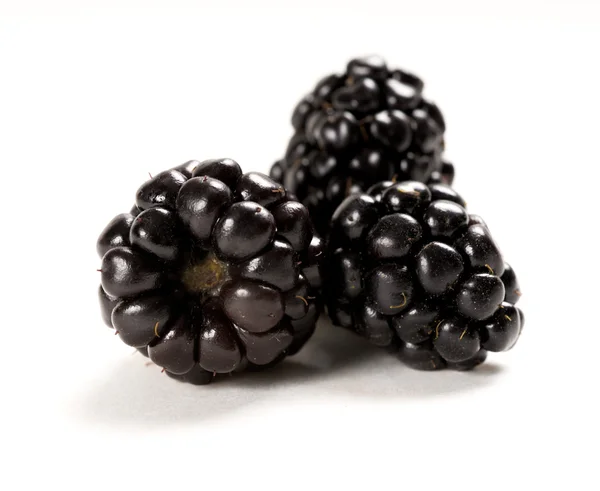 Composition of fresh blackberries — Stock Photo, Image