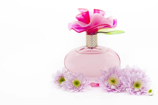 Perfum і квіти — стокове фото