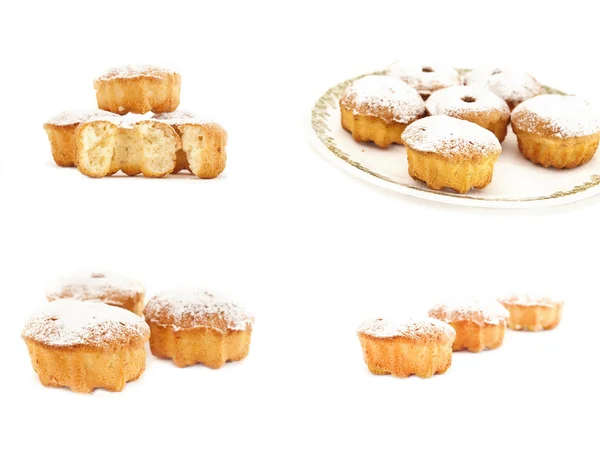 Collage of Cakes . — Stock Photo, Image