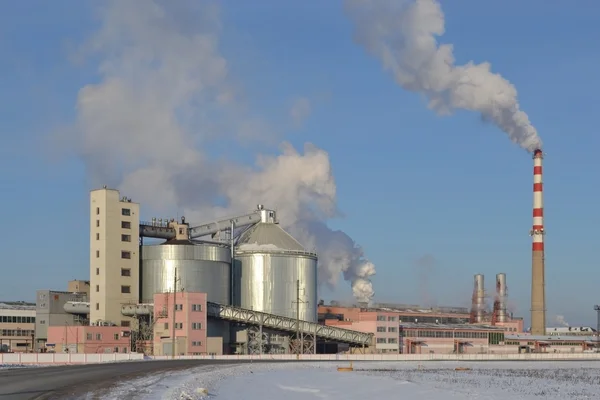 stock image Sugar factory.