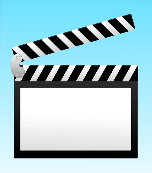 stock vector Cinema clapper