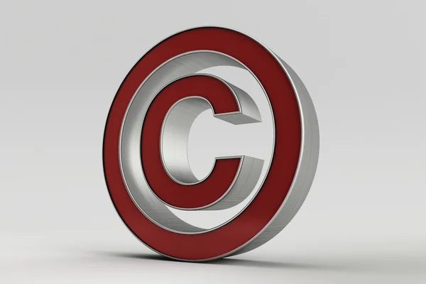 Copyright symbol — Stock Photo, Image