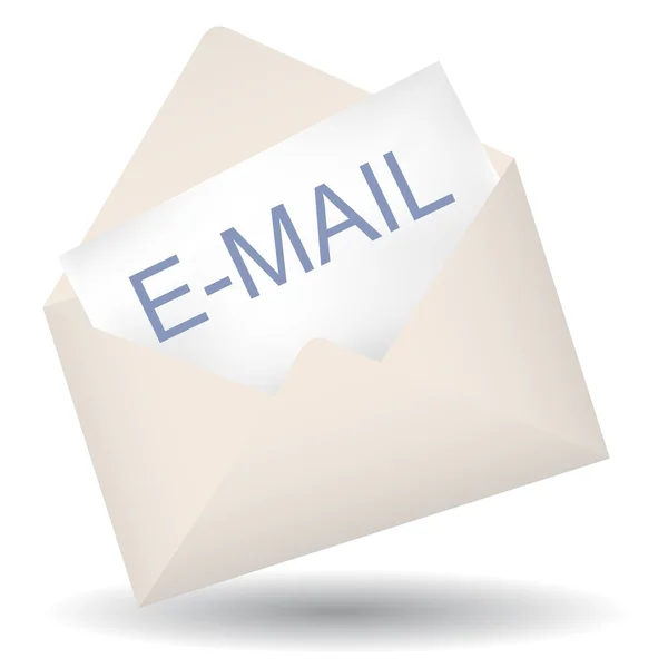 Ikona e-mail — Zdjęcie stockowe