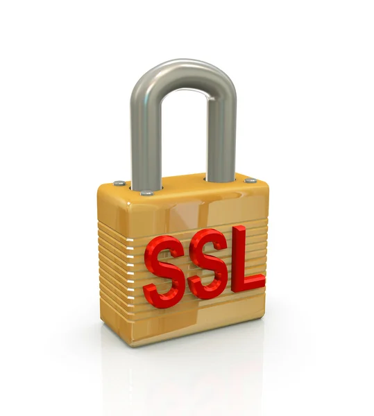 Zabezpečení SSL — Stock fotografie