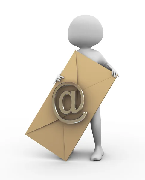 Concepto de correo electrónico y mensajería — Foto de Stock