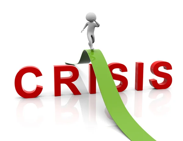 Estratégia de gestão de crises — Fotografia de Stock