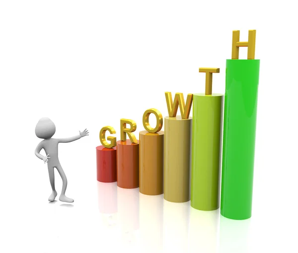 Grafico di crescita — Foto Stock