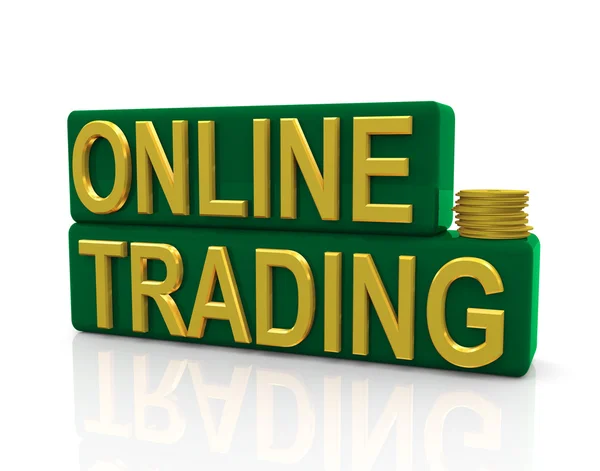 Online handelen — Stockfoto