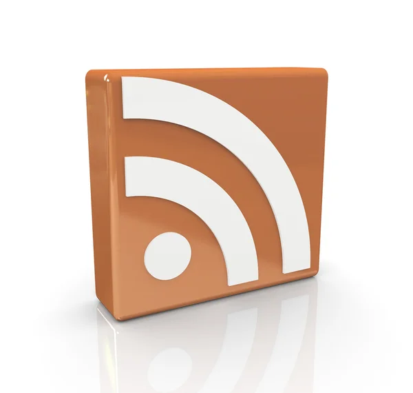 RSS icon — Stock Photo, Image