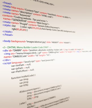 Html codes clipart