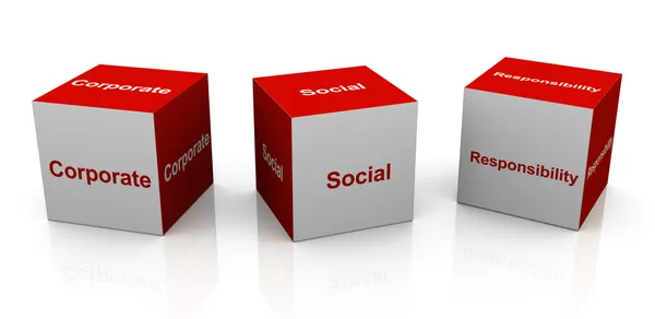 Soziale Verantwortung der Unternehmen — Stockfoto