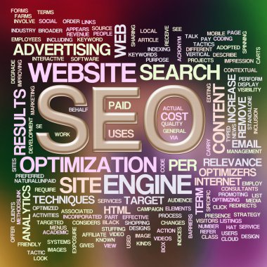 Search engine optimization clipart