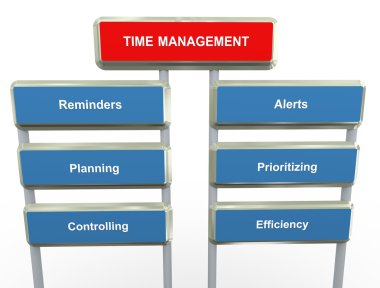 Time management clipart