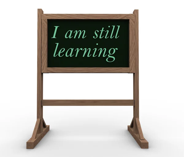 Ainda estou a aprender. — Fotografia de Stock