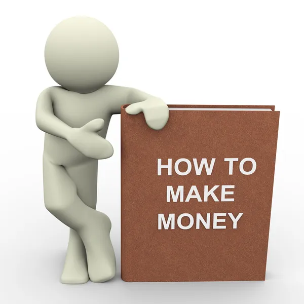 Как заработать деньги — стоковое фото