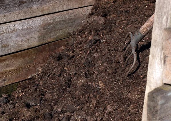 Stock image Compost pile