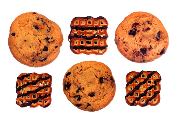 Krokante cookies — Stockfoto