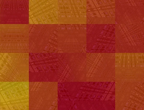Абстрактные красные квадраты — стоковое фото