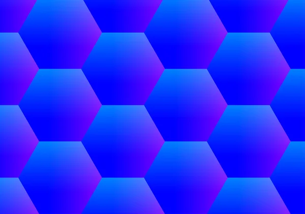 Abstract blue hexagons background — Stock Photo, Image