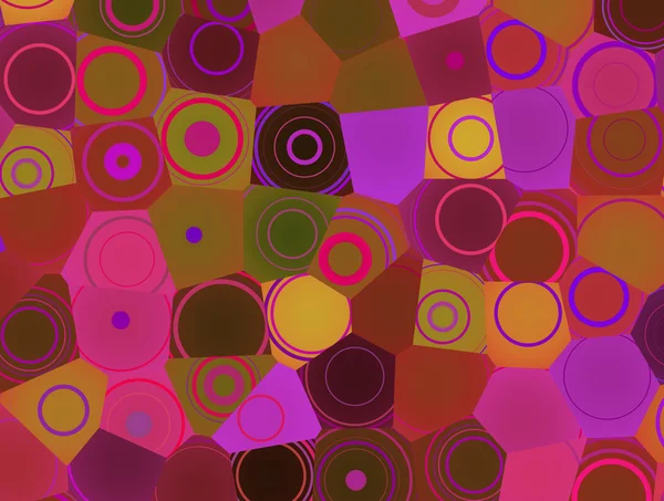 Абстрактный красочный фон круга — стоковое фото