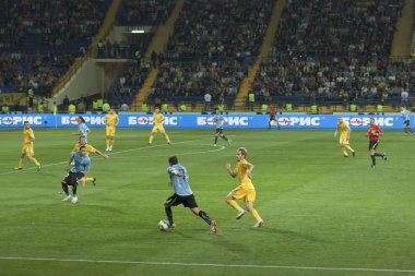 futbol maçı Ukrayna rakip uruguay