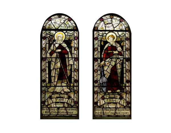 Religios Stain Glass Windows — Fotografie, imagine de stoc