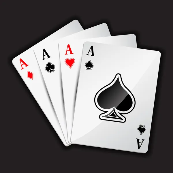 Hrací karta — Stockový vektor