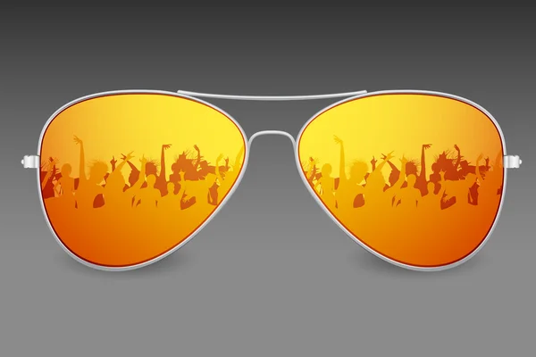 Sluneční brýle — Stockový vektor