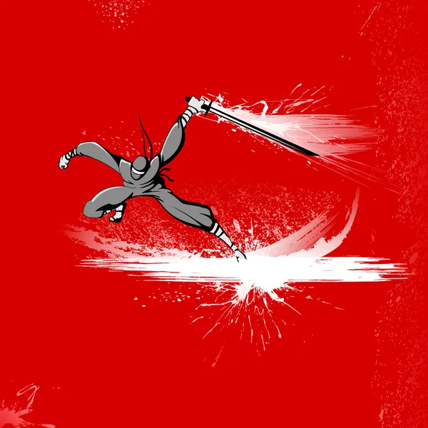 Chasseur Ninja — Image vectorielle