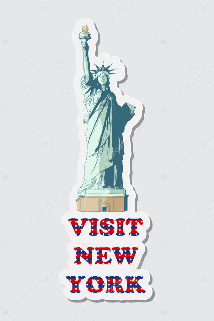 Visit New York Sticker