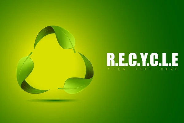 Recycle Background — Stock Vector