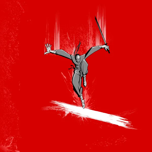 Chasseur Ninja — Image vectorielle