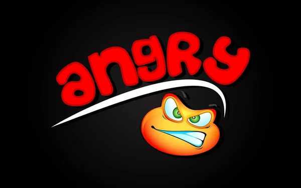 Anger Contexte — Image vectorielle