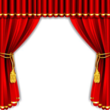 Stage Curtain clipart