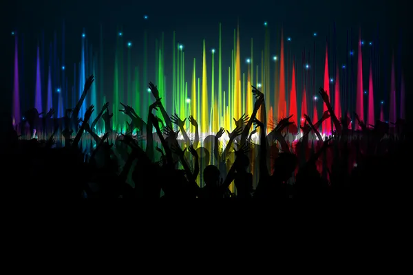 Hudební večírek — Stockový vektor